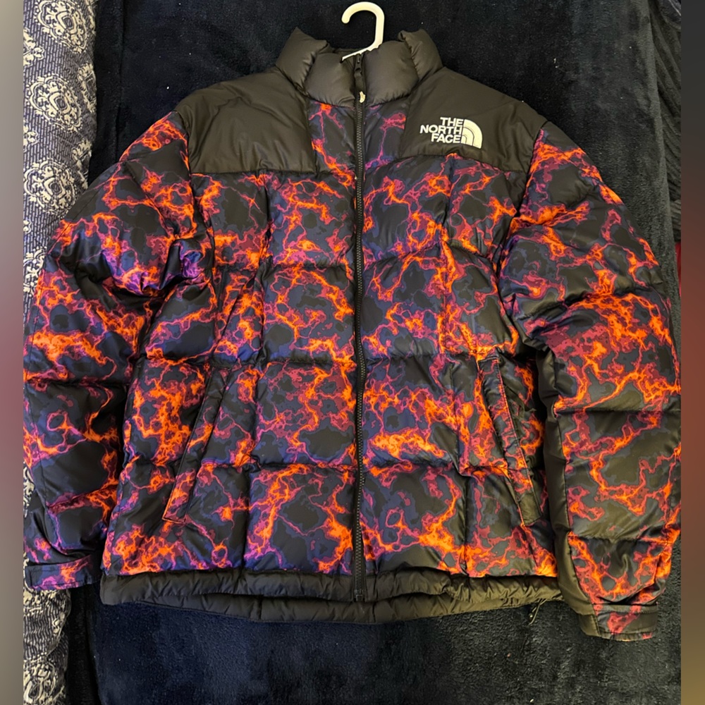 North Face Marble Print Jacket